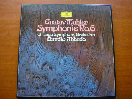 MAHLER: SYMPHONY No. 6     CLAUDIO ABBADO / CHICAGO SYMPHONY    2707 117
