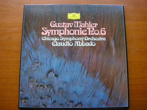 MAHLER: SYMPHONY No. 6     CLAUDIO ABBADO / CHICAGO SYMPHONY    2707 117