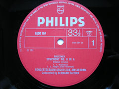 BRUCKNER: SYMPHONY No. 6       HAITINK / CONCERTGEBOUW ORCHESTRA     6500 164