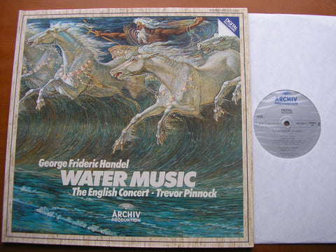 HANDEL: WATER MUSIC     PINNOCK / THE ENGLISH CONSORT   410 525