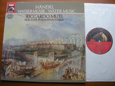 HANDEL: WATER MUSIC    RICCARDO MUTI / BERLIN PHILHARMONIC   27 0156