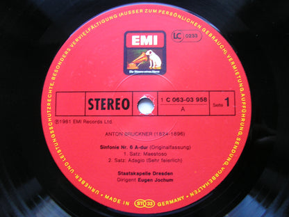 BRUCKNER: SYMPHONY No. 6       JOCHUM / DESDEN STATE ORCHESTRA      ASD 4080