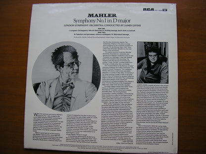 MAHLER: SYMPHONY No. 1         LEVINE / LONDON SYMPHONY      ARL1 0894