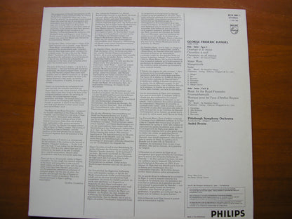 HANDEL: WATER MUSIC Suite / ROYAL FIREWORKS MUSIC Suite     PREVIN / PITTSBURGH SYMPHONY     6514 366