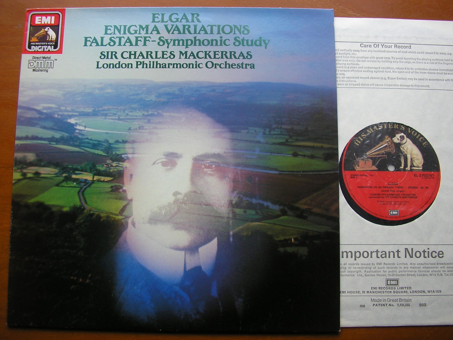 ELGAR: FALSTAFF / ENIGMA VARIATIONS        MACKERRAS / LONDON PHILHARMONIC    27 0374 1