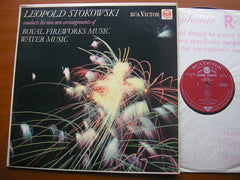 HANDEL: WATER MUSIC / ROYAL FIREWORKS MUSIC    STOKOWSKI / RCA VICTOR SYMPHONY    SB 6522