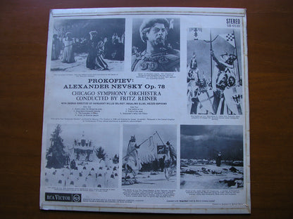 PROKOFIEV: ALEXANDER NEVSKY       ELIAS / CHICAGO SYMPHONY / REINER       SB 6530