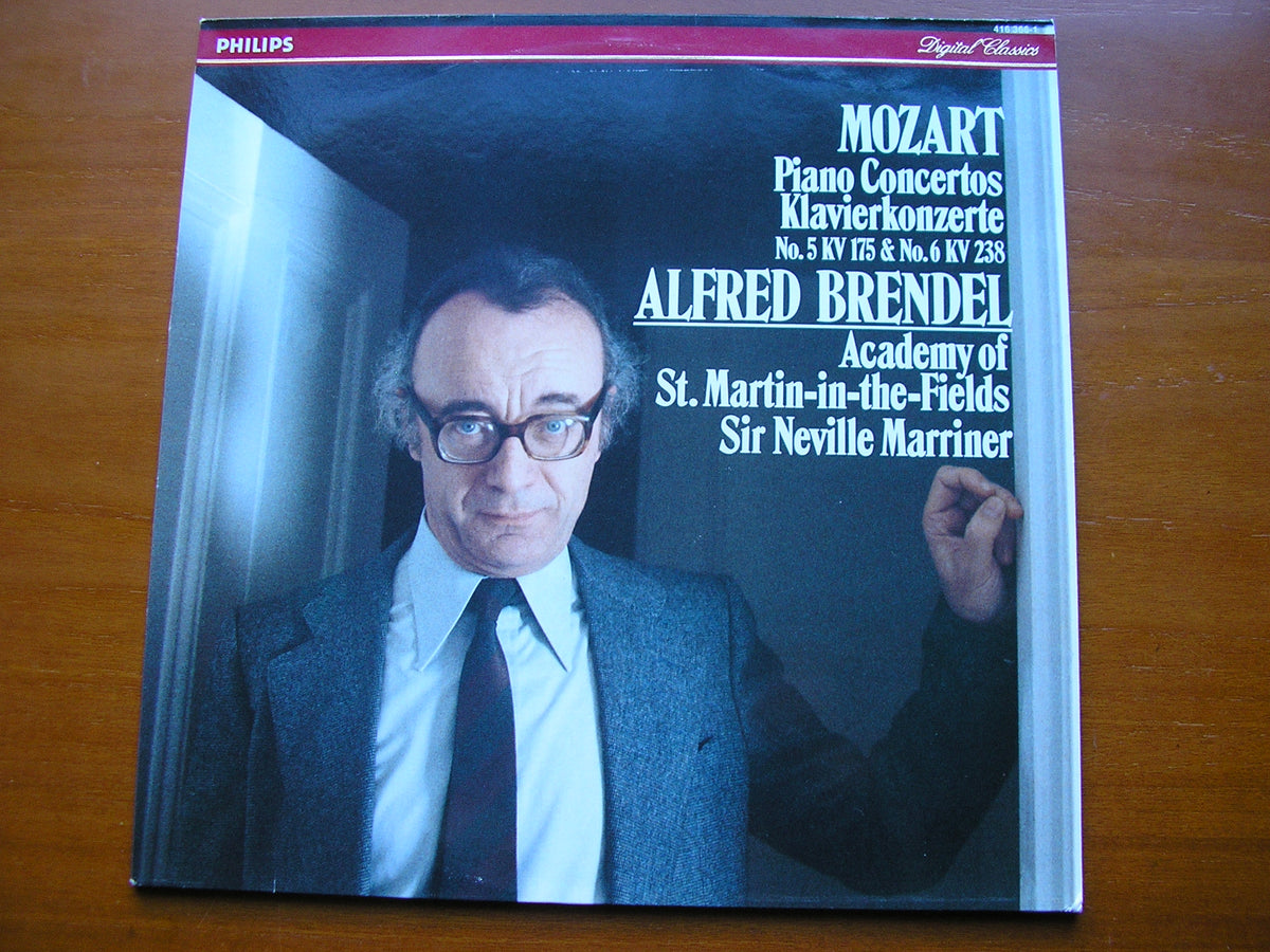 MOZART: PIANO CONCERTOS Nos. 5 & 6      BRENDEL / ASMIF / MARRINER     416 366
