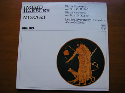 MOZART: PIANO CONCERTOS Nos. 5 & 8     HAEBLER / LONDON SYMPHONY / GALLIERA       SAL 3592