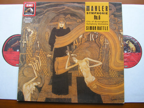 MAHLER: SYMPHONY No. 6    SIMON RATTLE / CITY OF BIRMINGHAM SYMPHONY  7 54047