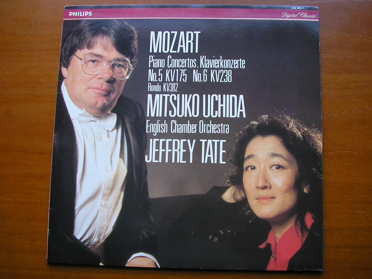 MOZART: PIANO CONCERTOS Nos. 5 & 6      UCHIDA / ENGLISH CHAMBER ORCHESTRA / TATE     432 082