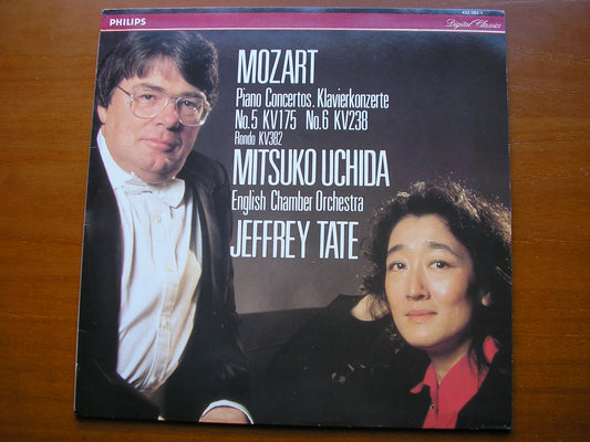 MOZART: PIANO CONCERTOS Nos. 5 & 6      UCHIDA / ENGLISH CHAMBER ORCHESTRA / TATE     432 082
