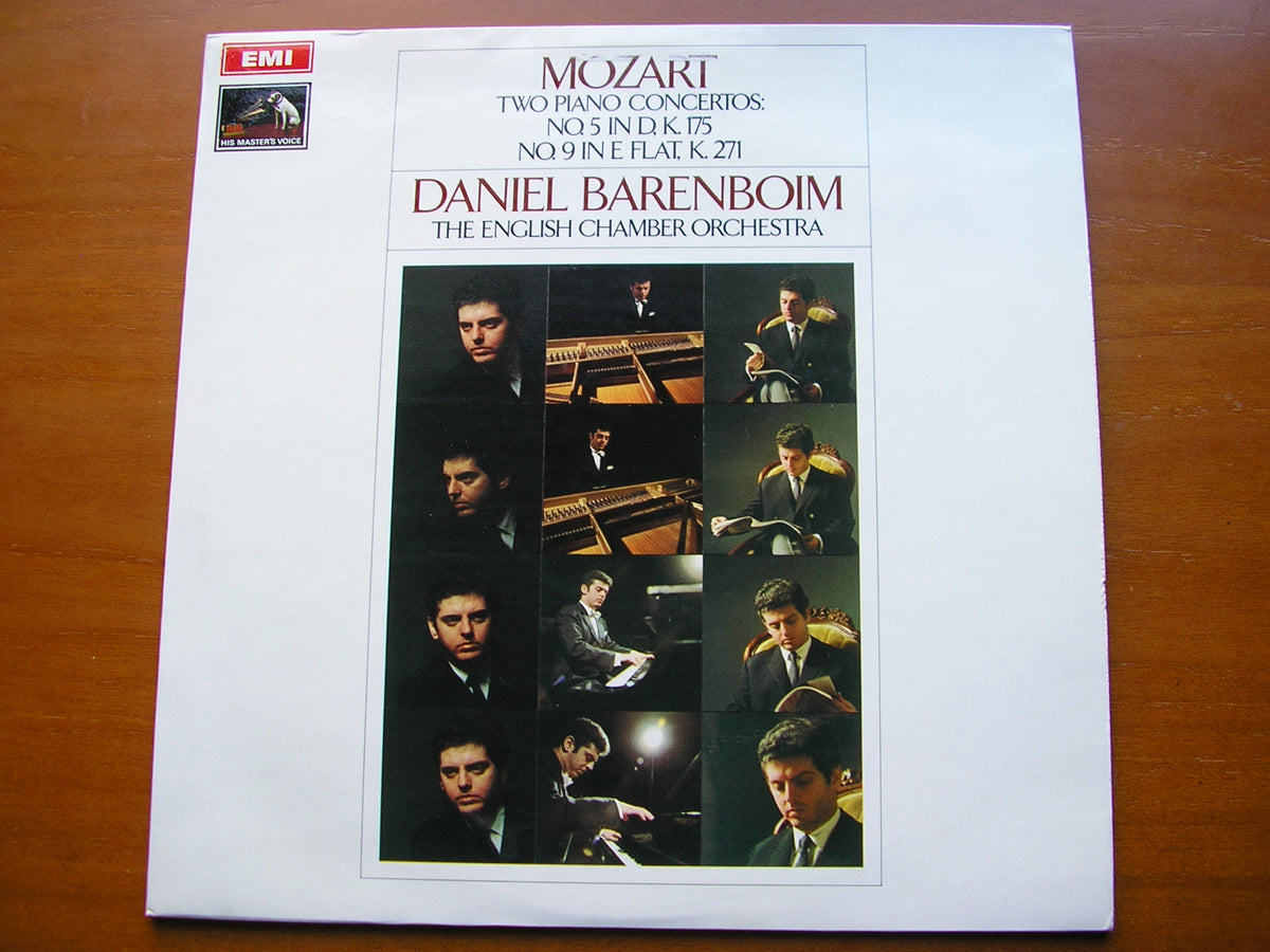 MOZART: PIANO CONCERTOS Nos. 5 & 9      BARENBOIM / ENGLISH CHAMBER ORCHESTRA     ASD 2484