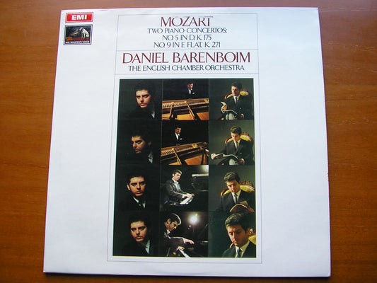 MOZART: PIANO CONCERTOS Nos. 5 & 9      BARENBOIM / ENGLISH CHAMBER ORCHESTRA     ASD 2484