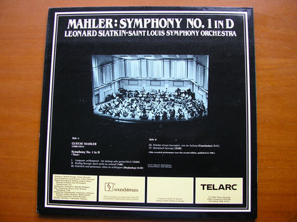 MAHLER: SYMPHONY No. 1       SLATKIN / SAINT LOUIS SYMPHONY     DG-10066