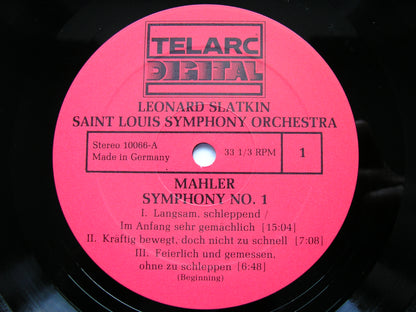MAHLER: SYMPHONY No. 1       SLATKIN / SAINT LOUIS SYMPHONY     DG-10066