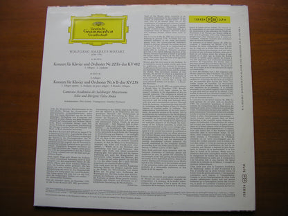 MOZART: PIANO CONCERTOS Nos. 6 & 22      ANDA / CAMERATA ACADEMICA  138 824