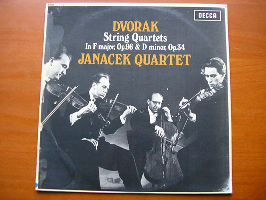 SXL 6103  DVORAK: STRING QUARTETS in F Op. 96  &  in D Op. 34       JANACEK QUARTET     ED1