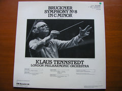 BRUCKNER: SYMPHONY No. 8     TENNSTEDT / LONDON PHILHARMONIC    2LP     SLS 5290