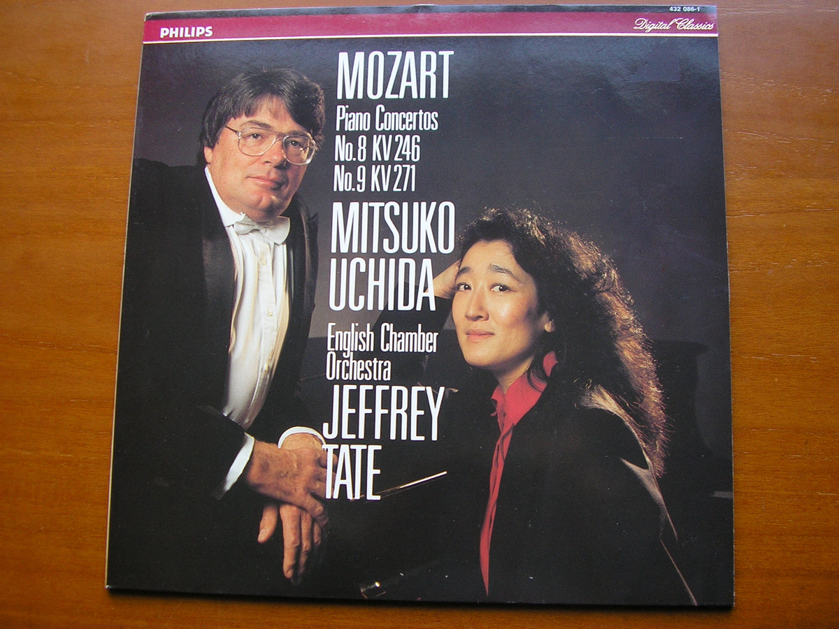 MOZART: PIANO CONCERTOS Nos. 8 & 9      UCHIDA / ENGLISH CHAMBER ORCHESTRA / TATE     432 086