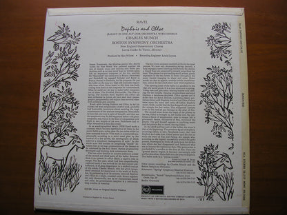 RAVEL: DAPHNIS & CHLOE  complete ballet   MUNCH / BOSTON SYMPHONY  SB 2137