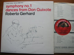 GERHARD: SYMPHONY No.1 / DANCES from DON QUIXOTE    DORATI / BBC SYMPHONY   ASD 613