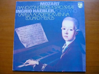 MOZART: PIANO CONCERTOS Nos. 1 - 4      HAEBLER / CAPELLA ACADEMICA WIEN / MELKUS     6500 773