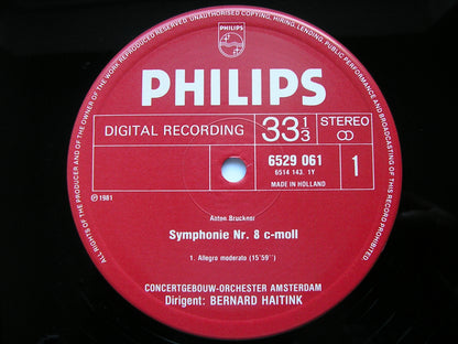 BRUCKNER: SYMPHONIES Nos. 8 & 9      HAITINK / CONCERTGEBOUW ORCHESTRA     6725 014