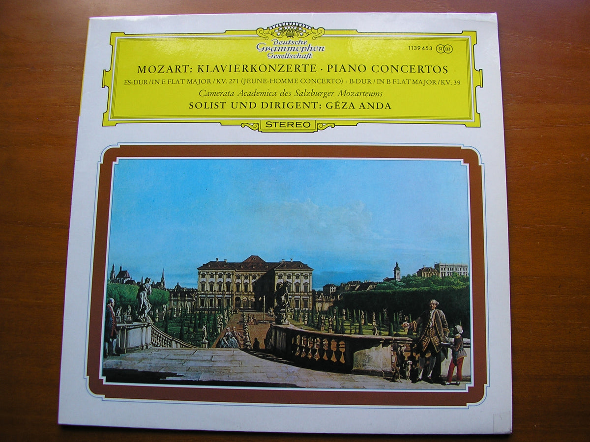 MOZART: PIANO CONCERTOS Nos. 2 & 9      ANDA / CAMERATA ACADEMICA     139 453
