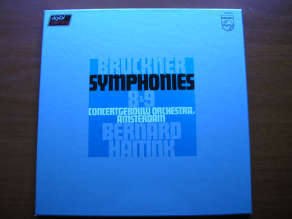 BRUCKNER: SYMPHONIES Nos. 8 & 9      HAITINK / CONCERTGEBOUW ORCHESTRA     6725 014
