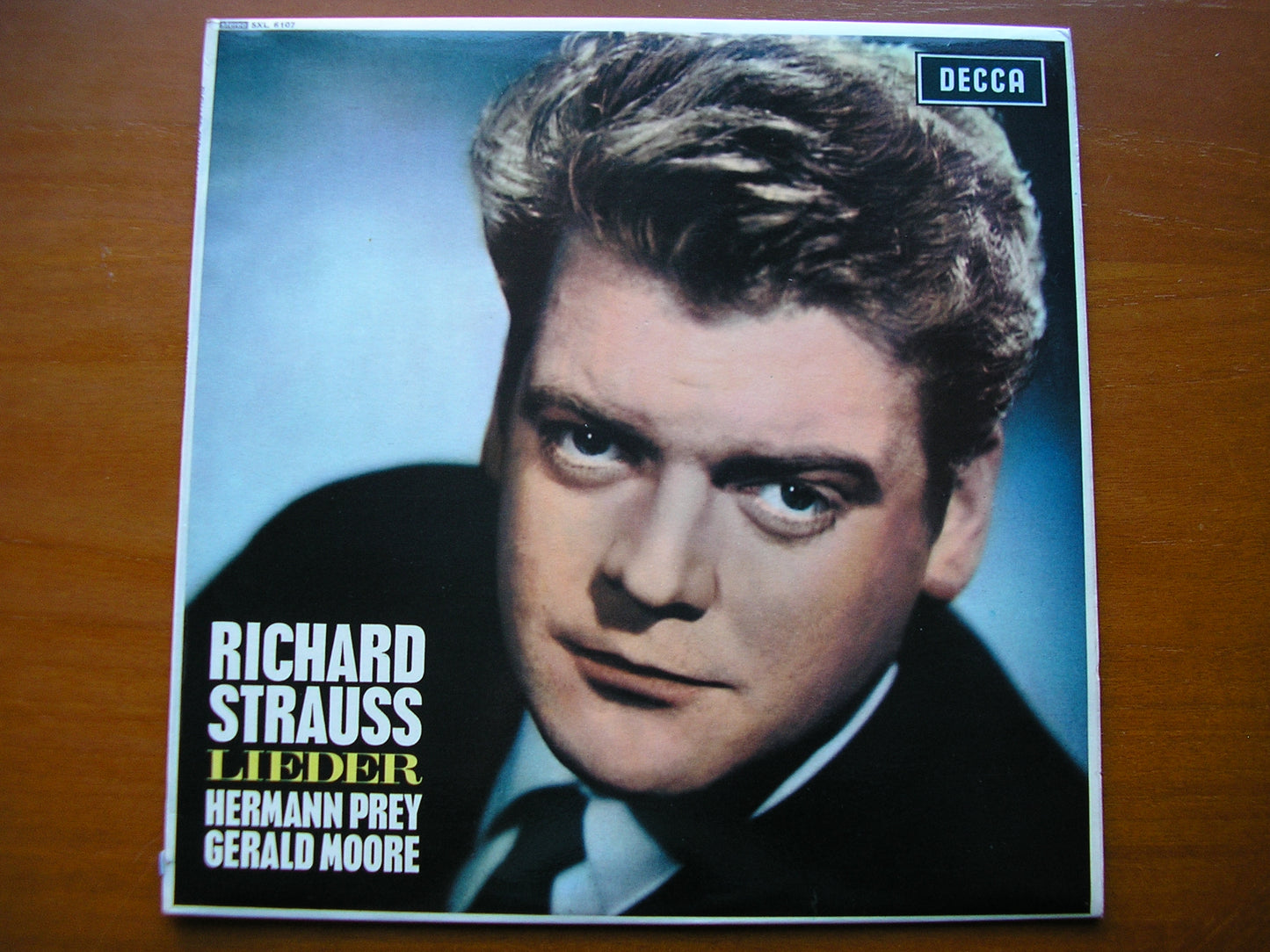 SXL 6107  RICHARD STRAUSS LIEDER:     HERMANN PREY / GERALD MOORE     ED1