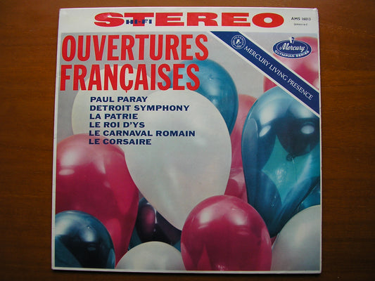OUVERTURES FRANCAISES: LALO / BIZET / BERLIOZ       PARAY / DETROIT SYMPHONY     AMS 16013