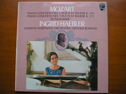 MOZART: PIANO CONCERTOS Nos. 6 & 9       HAEBLER / LONDON SYMPHONY / ROWICKI      SAL 3728