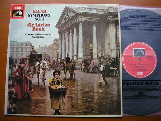 ELGAR: SYMPHONY No. 1      BOULT / LONDON PHILHARMONIC     ASD 3330