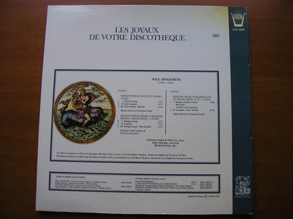 HINDEMITH: THREE SONATAS       IVALDI / LEE / MEUNIER / DEBOST       ARN 38691