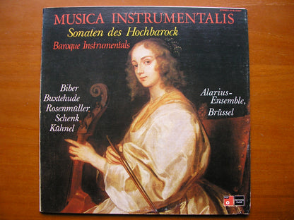 MUSICA INSTRUMENTALIS: BIBER / BUXTEHUDE / ROSENMULLER / SCHENK / KUHNEL    ALARIUS ENSEMBLE    KHB 20357