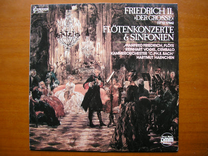 FREDERICK THE GREAT: SYMPHONIES & FLUTE CONCERTOS     CPE BACH CHAMBER ORCHESTRA / HAENCHEN     428219
