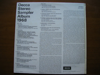 SXL 6362  DECCA STEREO SAMPLER 1968    ED2