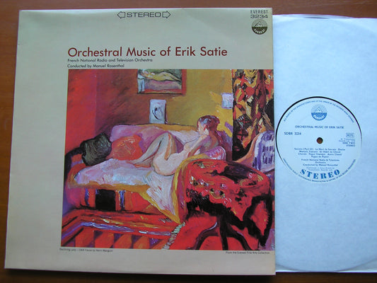 SATIE: ORCHESTRAL MUSIC       ROSENTHAL / FRENCH NATIONAL RADIO ORCHESTRA     3234