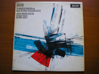 SXL 6111  BARTOK: THE MIRACULOUS MANDARIN / MUSIC FOR STRINGS, PERCUSSION & CELESTA      SOLTI / LSO       ED1