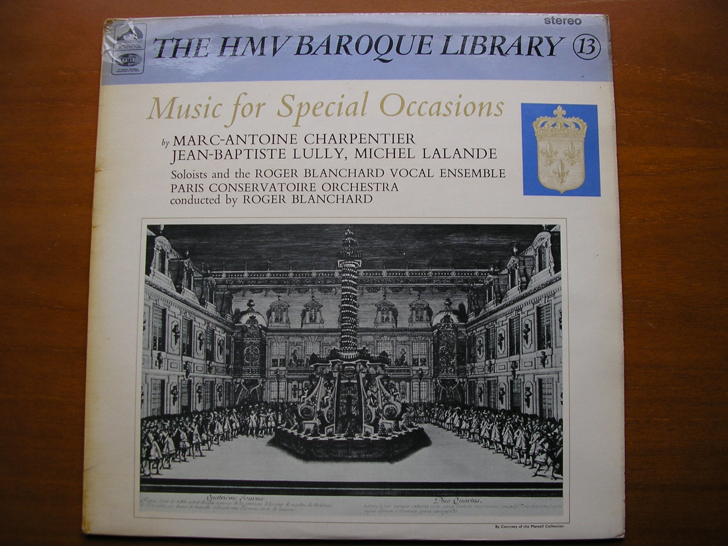 BAROQUE MUSIC FOR SPECIAL OCCASIONS: LULLY / CHARPENTIER / LALANDE     PARIS CONSERVATOIRE / BLANCHARD     HQS 1048