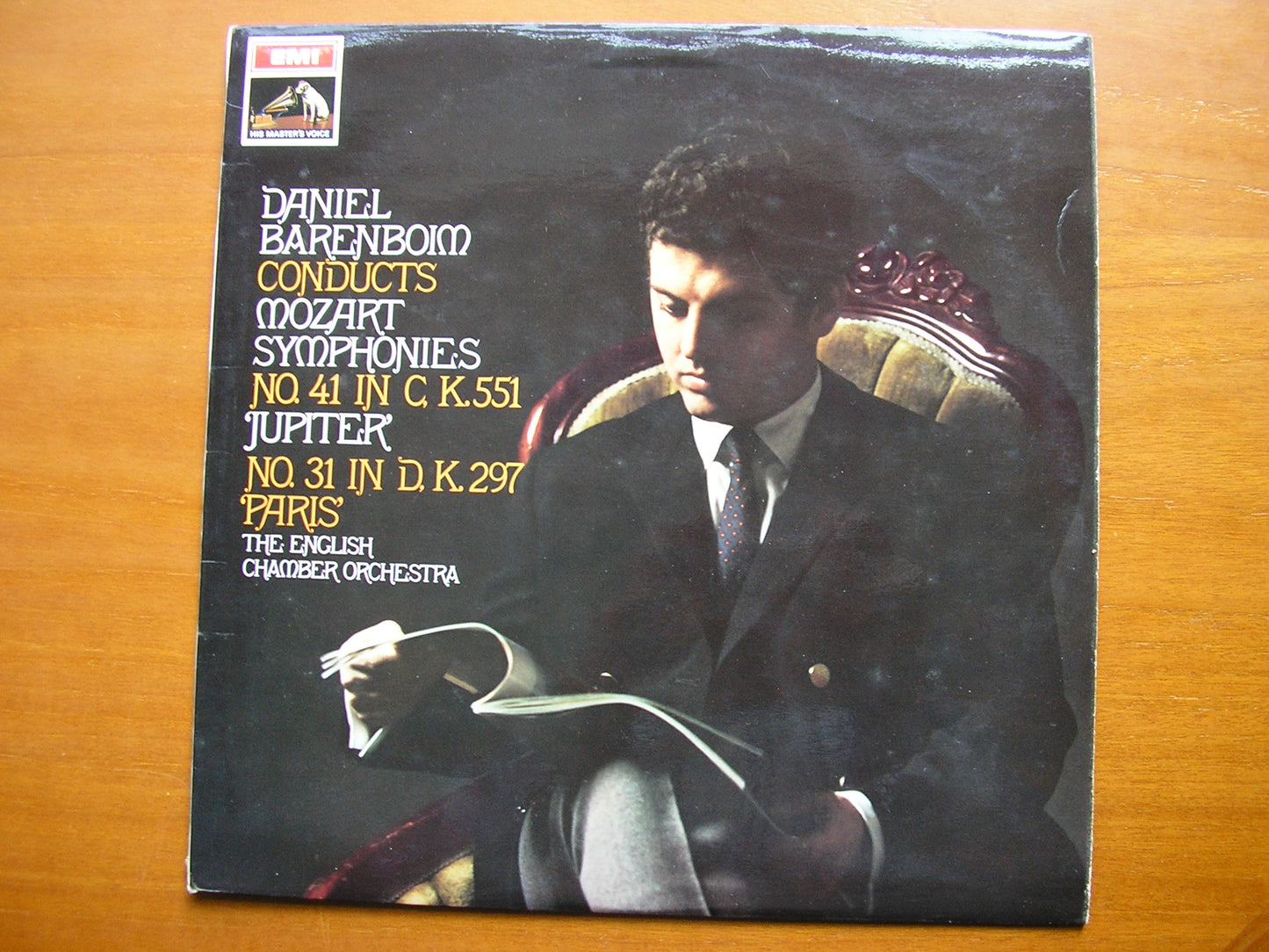 MOZART: SYMPHONIES Nos. 31 & 41     BARENBOIM / ENGLISH CHAMBER ORCHESTRA    ASD 2379