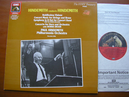 HINDEMITH CONDUCTS HINDEMITH: ORCHESTRAL MUSIC     PHILHARMONIA ORCHESTRA / HINDEMITH     EH 29 1173