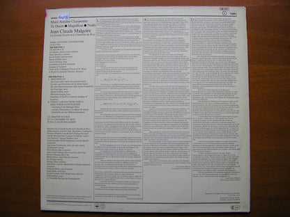 CHARPENTIER: TE DEUM / THREE NOELS      MALGOIRE / LA GRANDE ECURIE ET LA CHAMBRE DU ROY     76891