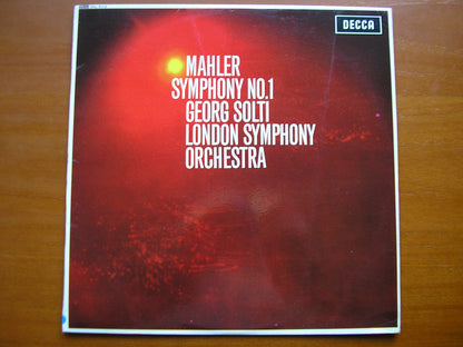 SXL 6113  MAHLER: SYMPHONY No. 1        SOLTI / LONDON SYMPHONY     ED1