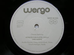 DEBUSSY: THREE SONATAS    NICOLET / PALM / HOLLIGER / GAVRILOV / BERGMANN / KOCH      WER 60 025