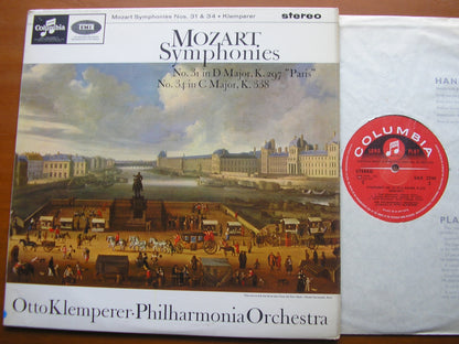 MOZART: SYMPHONIES Nos. 31 & 34     KLEMPERER / PHILHARMONIA ORCHESTRA   SAX 2546