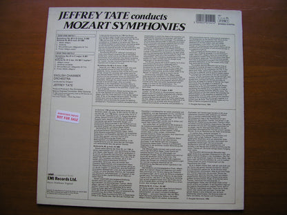 MOZART: SYMPHONIES Nos. 40  &  41 'Jupiter'      TATE / ENGLISH CHAMBER ORCHESTRA    27 0154