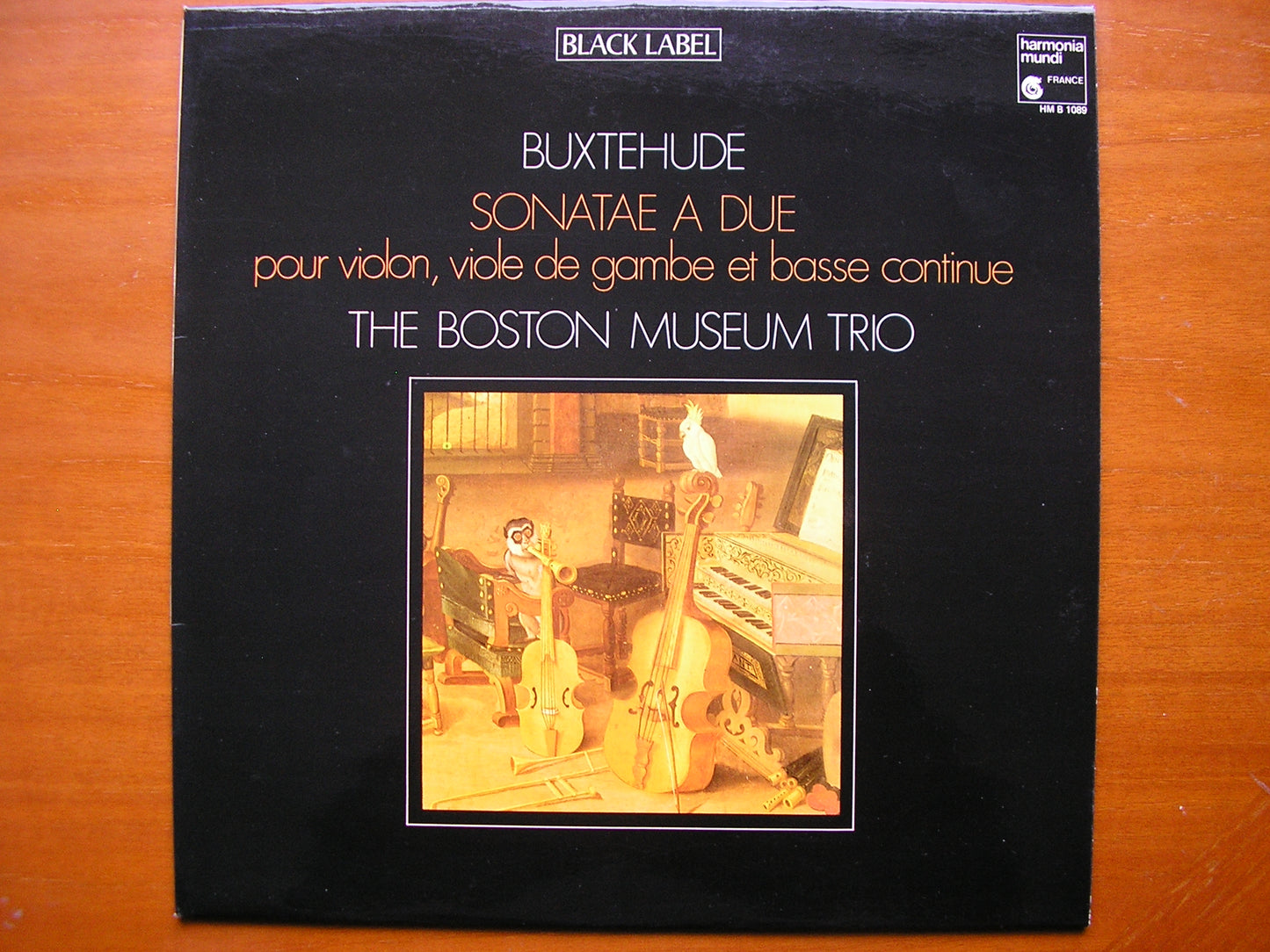 BUXTEHUDE: SONATA a DUE for VIOLIN / VIOLA / HARPSICHORD     BOSTON MUSEUM TRIO     HM B 1089