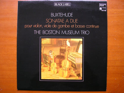 BUXTEHUDE: SONATA a DUE for VIOLIN / VIOLA / HARPSICHORD     BOSTON MUSEUM TRIO     HM B 1089